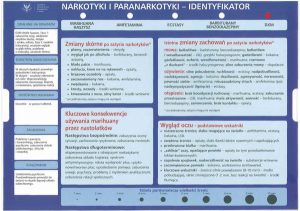 Narkotyki i dopalacze. Identyfiaktor -
