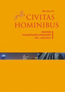 Rocznik filozofoczno-społeczny Civitas Homnibus - Marek J. Malinowski