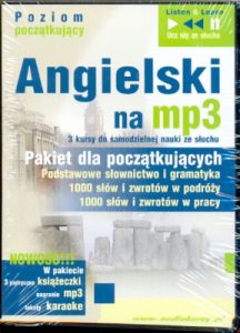 Angielski na mp3 - pakiet dla początkujących