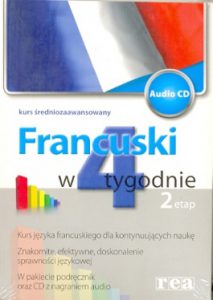 Książka Francuski w 4 tygodnie - kurs średniozaawansowany