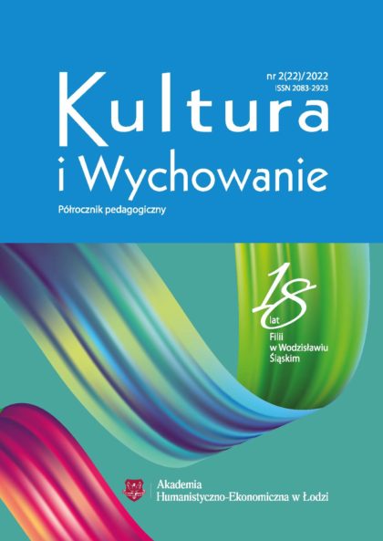 Kultura i Wychowanie nr 2(22)/2022